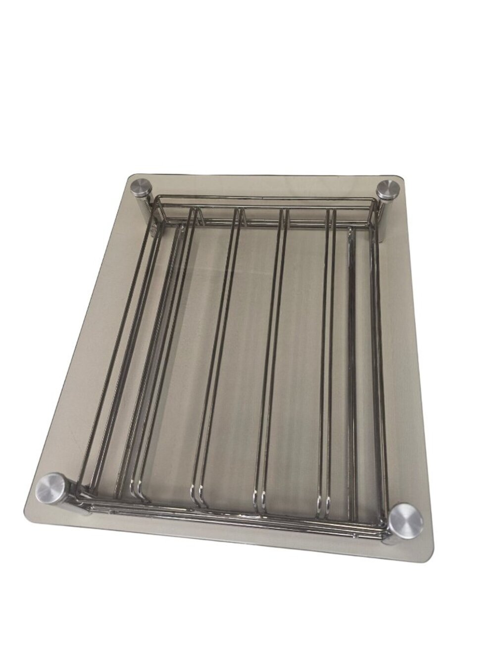 Tempered Glass 35 K-Cup Coffee Pod Under the Brewer Storage Drawer 13"x15.5"